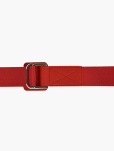 חגורת סרט עם אבזם מלבני