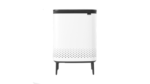 BO סל כביסה לבן מחולק 45+45 ליטר Brabantia  