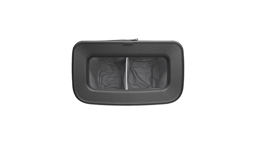 BO סל כביסה מחולק 45+45 ליטר , שחור מט Brabantia 
