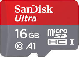 כרטיס זכרון SanDisk Ultra Micro SDHC 16GB