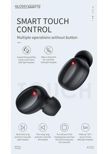 אוזניות אלחוטיות AT23 Breezy wireless headset Glossy&Matte