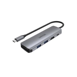 תחנת עגינה uHUB P5+ 6-in-1 USB-C Hub with HDMI H1107D