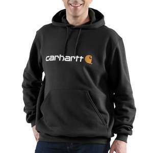 100074 סווטשירט לוגו עם ברדס - שחור ®Carhartt 