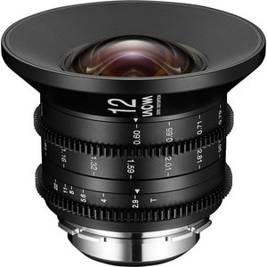 עדשה רחבה laowa 12mm t2.9 zero-d cine for sony fe 
