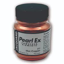 אבקת פיגמנט פרל אקס צבע נחושת חם F-JPX1697 JACQUARD