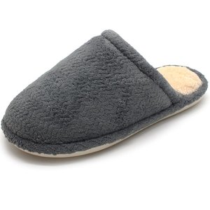 נעלי בית לחורף מרופדות לנשים  בצבע אפור | 36-41 | UNIQUE