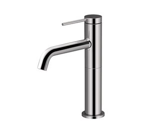 ברז פרח בינוני סדרת Ice 305743 שחור/מוברש/זהב מוברש