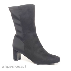 מגפונים קלאסיים עם עקב בצבע שחור | 36-41 | 2063 AEROFLEXY 