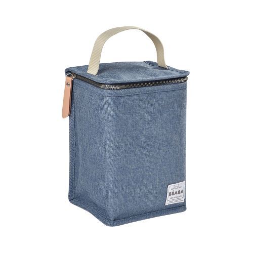 צידנית שומרת קור חום (צבע כחול ג'ינס)