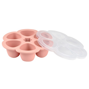 מגש מנות מסיליקון ורוד