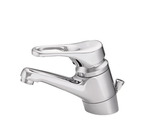 ברזי פרח לכיור רחצה חמת סדרת אלפא Alpha 302520 שחור/זהב/מוברש