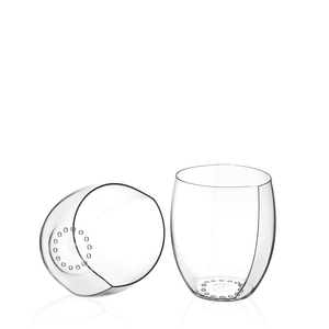 שישיית כוסות מים LARGE BEST (בסט) CL 52 קריסטל RCR איטליה 