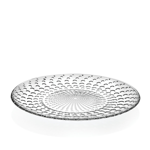 רביעיית צלחות קריסטל 26 ס"מ דגם גלאסייה RCR איטליה 