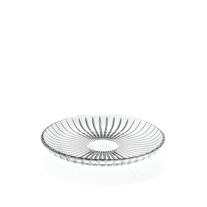 רביעיית צלחות קריסטל 18 ס"מ דגם סאן RCR איטליה 