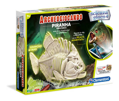 ערכת הרכבה ארכיאולוגית דג פירנה