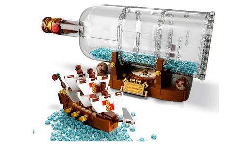 לגו רעיונות - ספינה בבקבוק 92177
