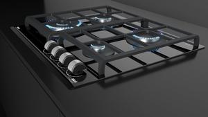 כיריים גז זכוכית 4 להבות teka GZC-64320