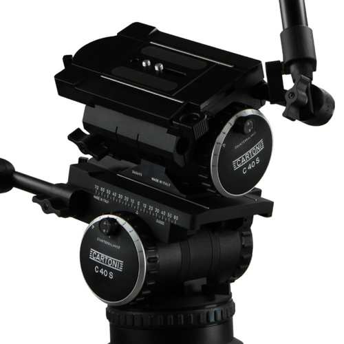 Cartoni fluid head SFX C40S Dutch Head