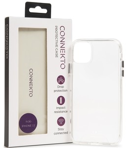 מגן כיסוי שקוף איפון סדרה Connekto Iphone 11