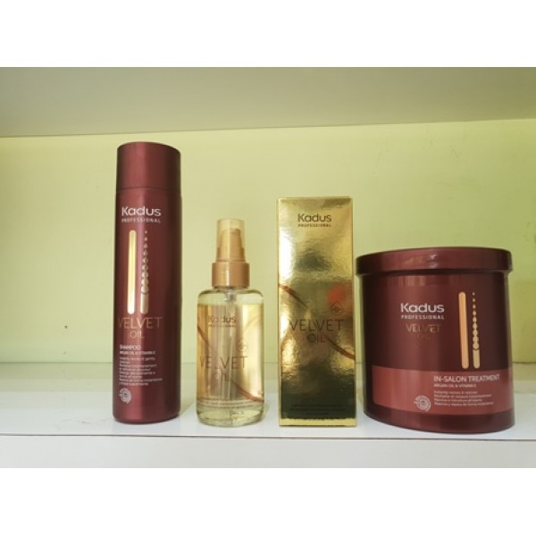 מארז לשיקום השיער ולווט אויל - קאדוס