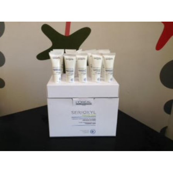 LOREAL GLYCOLIC ACID- אמפולות טיפול לניקוי הקרקפת לשיער דליל