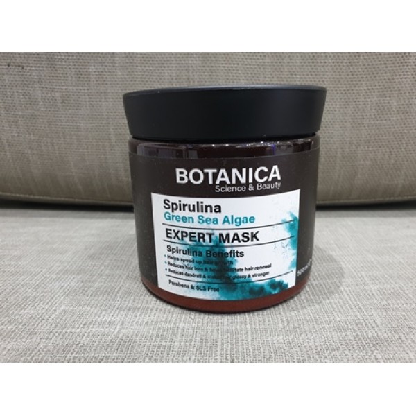 BOTANIKA מסכת הזנה אינטנסיבית ספירולינה 500 מל