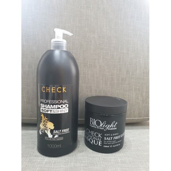 ביו לייט- מארז שמפו ומסכה ללא מלחים