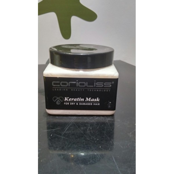 מסכה לשיער ללא מלחים מועשרת בקרטין קוריוליס 500 מל