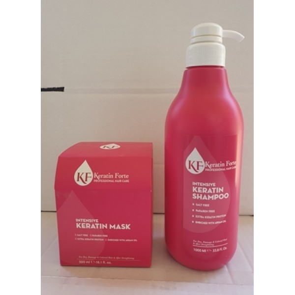 שמפו ומסכת קרטין פורטה עם מיקרו קפסולות ג