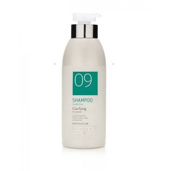 BIOTOP שמפו 09 לשיער שומני 500 מל