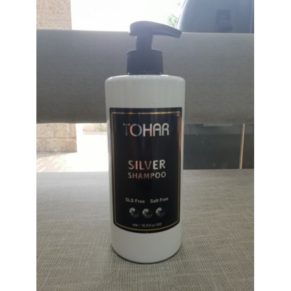 טוהר שמפו סילבר לשיער מובהר ושיבה 500 מל