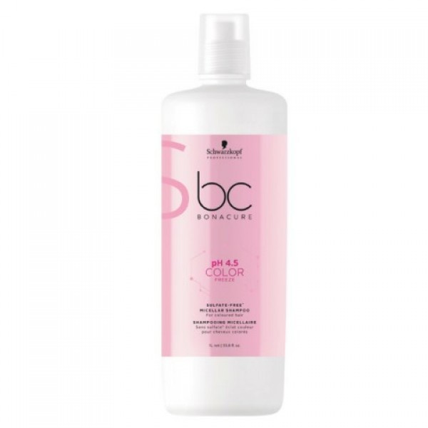 שמפו bc קולור פריז ללא סופלטים לשיער צבוע 1 ליטר שוורצקוף