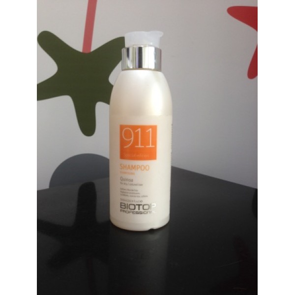 שמפו bio top ביו טופ 911 שמפו קינואה 500ml