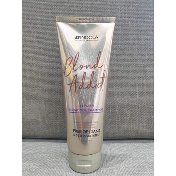 שמפו אייס בלונד ללא מלחים בלונד אדיקט 250 מל אינדולה