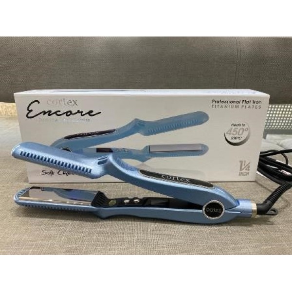 מחליק שיער טיטניום דיגיטלי רחב אנקור קורטקס CORTEX