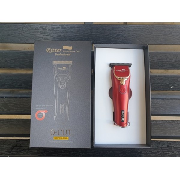 מכונת תספורת לפיניש להב 0 נטענת O-CUT XSZ-10s Ritter ריטר אדום