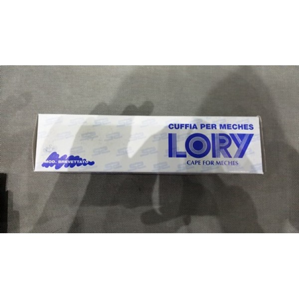 LORY כובע לפסים ומסרגה המקורי