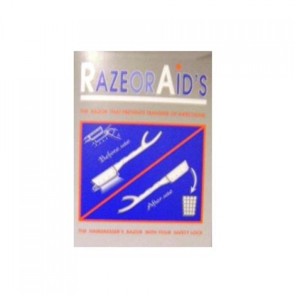 חבילת תערים חד פעמיים 100 יחידות - רייזור Razeor Aid’s