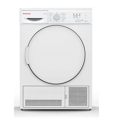 מייבש כביסה פתח חזית עם מעבה וחיישני לחות 8 ק”ג Normande ND-80200 נורמנדי