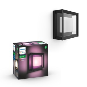 Hue Econic Square Outdoor Wall Light 15W W&Color Ambiance