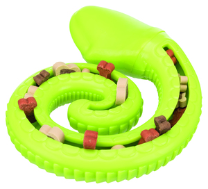 צעצועים לכלבים | נחש אכילה איטית 18 ס"מ 
