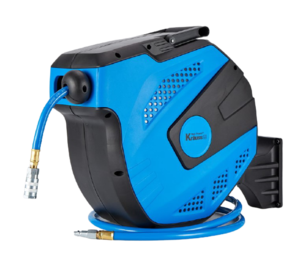 גלגלת אוטומטית עם צינור אוויר איכותי 15 מ' + 1.5 מ' KRAUSS