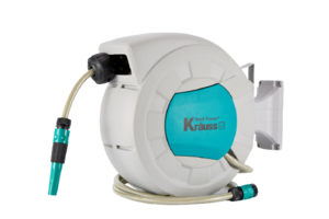 גלגלת אוטומטית עם צינור מים איכותי 20 מ' + 2 מ' KRAUSS