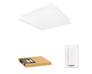  Hue Aurelle Square Ceiling Lamp White Ambiance-White