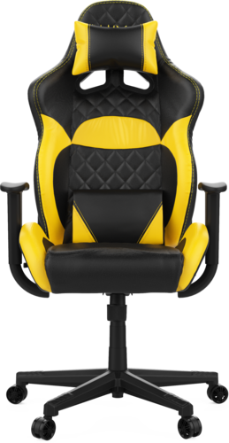 כיסא גיימינג שחור צהוב Gamdias Zelus E1 