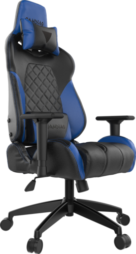 כיסא גיימינג שחור כחול Gamdias  Achilles E1 