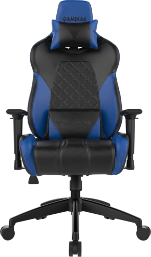 כיסא גיימינג שחור כחול Gamdias  Achilles E1 