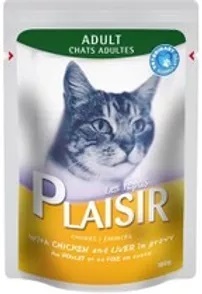 פלזיר - פאוץ לחתול עוף וכבד. מבצע!!! 3 ב 11 ש"ח. ניתן לערבב בטעמים.
