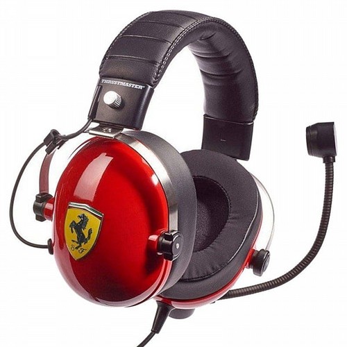 אוזניות גיימינג - Thrustmaster T.Racing Scuderia Ferrari Edition
