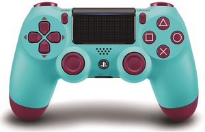 DualShock 4 Wireless Controller for PlayStation 4 - Berry Blue שלט לפלייסטיישן 4 טורקיז אפור סוני